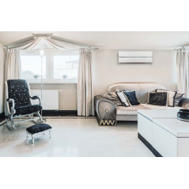 Хиперинверторен климатик Mitsubishi Electric MSZ-LN35VGV/MUZ-LN35VGHZ PEARL WHITE ZUBADAN, 12000 BTU, Клас A+++