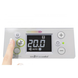 Лъчист конвектор Airelec Aixance Smart ECOcontrol 1500W, Електронен програмируем термостат Лъчист конвектор Airelec Aixance Smart ECOcontrol 1500W, Електронен програмируем термостат