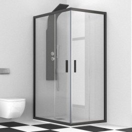 Душ кабина с две врати на ъгъл Душ кабина с две врати на ъгъл