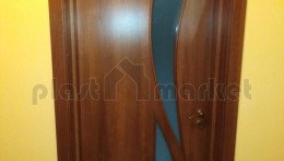 Интериорна врата със стъкло Stil Kamelia – цвят Златна елха