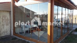 Поставяне на пвц дограма на лятна градина