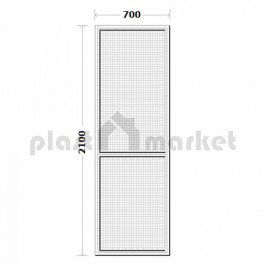 Комарник за врата 70/210см СТАНДАРТ