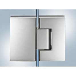 Панта за душ кабина, монтаж стъкло - стъкло 180°