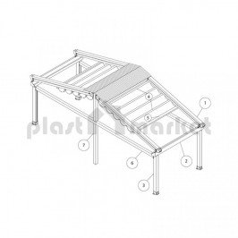 Покривна система Flat Harmony series 150
