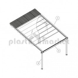 Покривна система Flat series 150