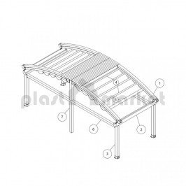 Покривна система Spline Harmony series 150