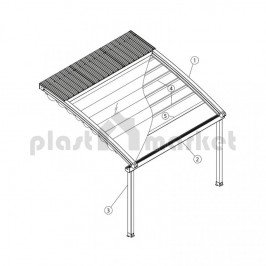 Покривна система Spline series 150