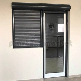 Алуминиеви външно ролетни щори H39R2 - цветни