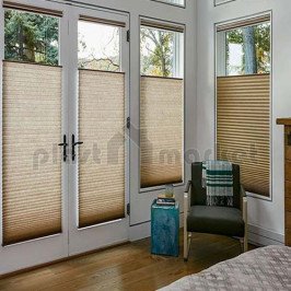 Плисе & дует щори BB15 - Textura Silk Topar+ Плисе & дует щори BB15 - Textura Silk Topar+