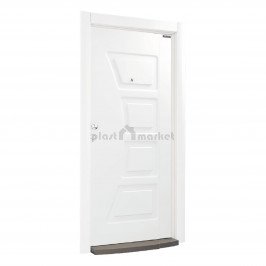 Блиндирана врата Италиански стил LP03 White Блиндирана врата Италиански стил LP03 White