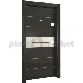Блиндирана врата Старлайф R 721 HG Black / Chrome Блиндирана врата Старлайф R 721 HG Black / Chrome