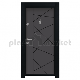 Блиндирана входна врата ПАРКДОР - Стар 21 Антрацит