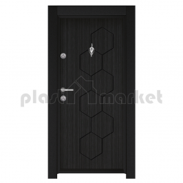 Блиндирана входна врата ПАРКДОР - Черна перла