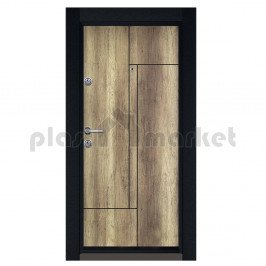 Блиндирана входна врата Стар 60 - Светъл Отантик