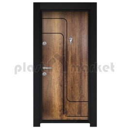 Блиндирана входна врата Стар 71 - Ася орех 