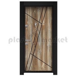 Блиндирана входна врата Стар 77 - Патик