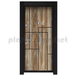 Блиндирана входна врата Стар 84 - Патик