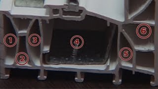 6 камерен PVC профил